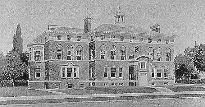 Presentation rendering
Quadrangle Club
University of Chicago
Howard Shaw, architect
Robert C. Spencer, renderer
Chicago, Illinois