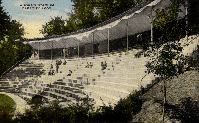 Postcard, circa 1910s
Open Air Theater for Thaddeus P. Giddings
circa 1914