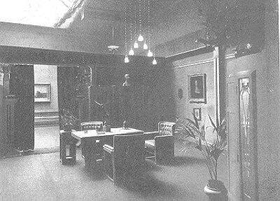 Art Galleries for F. H. Bresler Company, consultation
room
George M. Niedecken, designer
Manufactured by Niedecken and Wallbridge
Milwaukee, Wisconsin