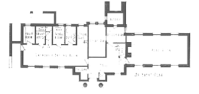 Basement floor plan
House for H. W. Strickler
Alban and Hausler, architects
St. Paul, Minnesota