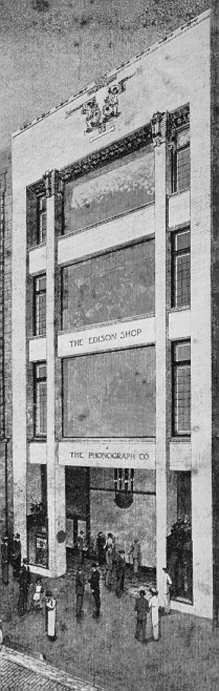 Presentation rendering
Edison Shop
Purcell, Feick, and Elmslie, architects
Chicago, Illinois
1912