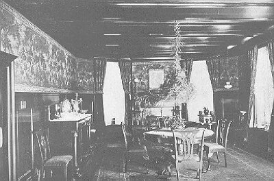 Interior, dining room
House for Charles Martin
William Channing Whitney, architect
Minneapolis, Minnesota
Interior decoration by John S. Bradstreet & Company