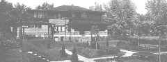 Exterior, rear perspective view from garden
House for Felber
Percy Dwight Bentley, architect
La Crosse, Wisconsin