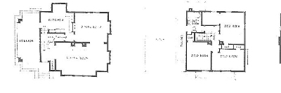 Floor plans
House for C. H. Prest
Bugenhagen and Turnbull, architects
Saskatoon, Canada