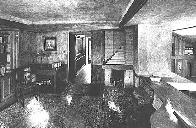 Study
House
Walter Burley Griffin and Marion Mahony Griffin,
architects
Edwardsville, Illinois