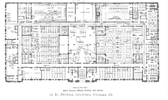 Ground floor plan
Lyman Trumbull Manual Training High School
Dwight Perkins, architect
Chicago, Illinois