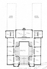 Second floor plan
George W. Tilton Public School
Dwight Perkins, architect
Chicago, Illinois