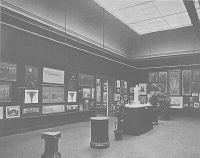View of gallery #1
Fourth Annual Exhibition of the Pittsburgh
Architectural Club
1907