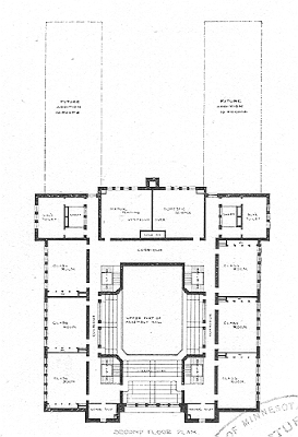 Second floor plan
George W. Tilton Public School
Dwight Perkins, architect
Chicago, Illinois