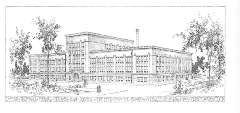 Presentation rendering
Lyman Trumbull Manual Training High School
Dwight Perkins, architect
Chicago, Illinois