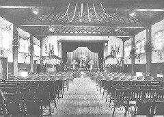 Interior, gymnasium
Roycemore School
Tallmadge and Watson, architects
Lawrence Buck, associated architect
Evanston, Illinois