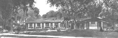 Presentation rendering
Assembly hall
Village Hall
George W. Maher, architect
Kenilworth, Illinois