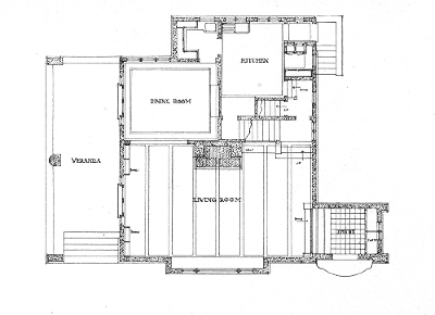 First floor plan
House for F. W. Sutton
George W. Maher, architect
Kenilworth, Illinois