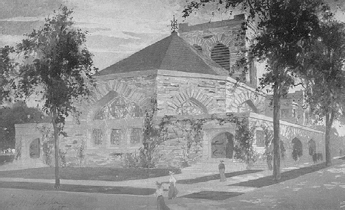 Presentation rendering
Edgewater Presbyterian Church
George W. Maher, architect
Chicago, Illinois