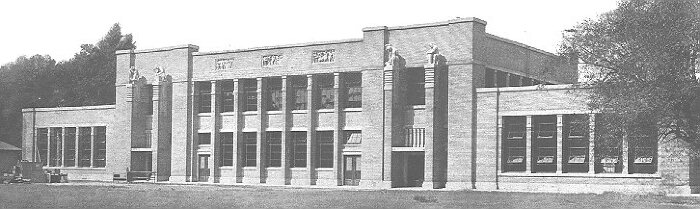 Exterior, front perspective view
Technical High School
Cannon and Fetzer, architects
Salt Lake City, Utah