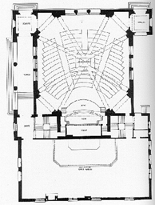 Floor plan
Edgewater Presbyterian Church
George W. Maher, architect
Chicago, Illinois