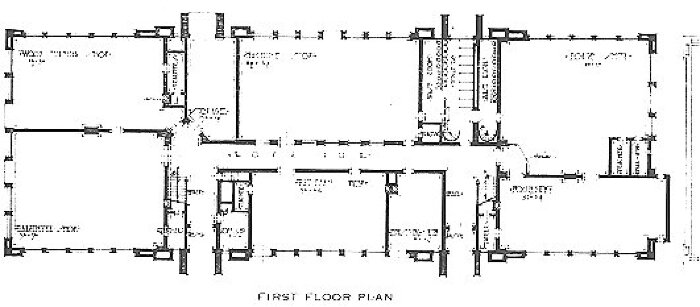 First floor plan
Technical High School
Cannon and Fetzer, architects
Salt Lake City, Utah