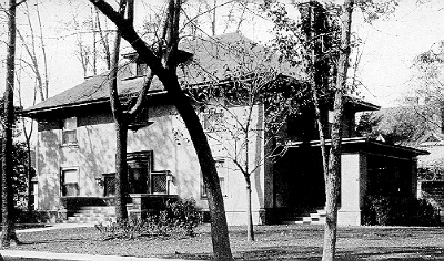 Exterior perspective
House for C. K. Parmerlee
George W. Maher, architect
Kenilworth, Illinois