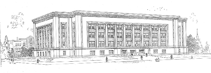 Presentation rendering
James H. Bowen High School
Dwight H. Perkins, architect
Chicago, Illinois