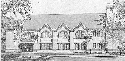 Presentation rendering
Lorimer Memorial Baptist Church
Guenzel and Drummond, architects
Chicago, Illinois