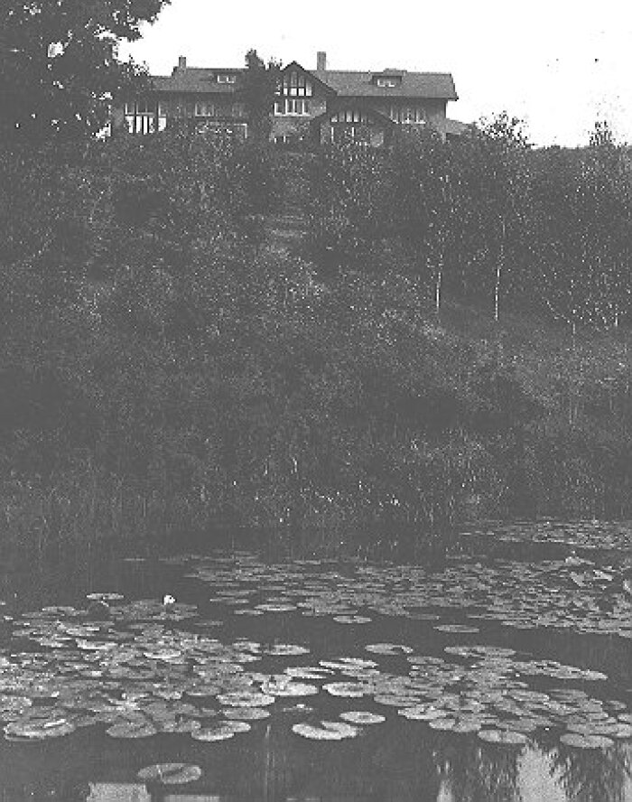 View of lake
Sue Denkman (Mrs. J. H. Hauberg) residence
Spencer and Powers, architects
Rock Island, Illinois
Jens Jensen, landscaping