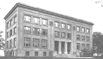 Exterior, perspective view
Swift Engineering Hall
Northwestern University
George W. Maher, architect
Evanston, Illinois