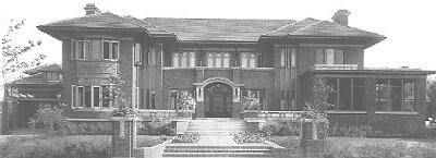 Exterior, front view
Claude Seymour residence
George W. Maher, architect
Chicago, Illinois